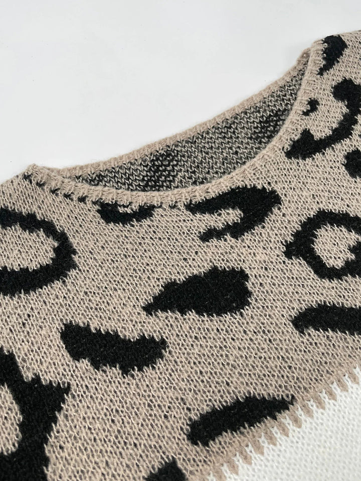 Laluna® | Sweatshirt Med Leopardprint