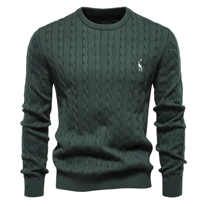 Falkner Strikkemoderne Herrepullover