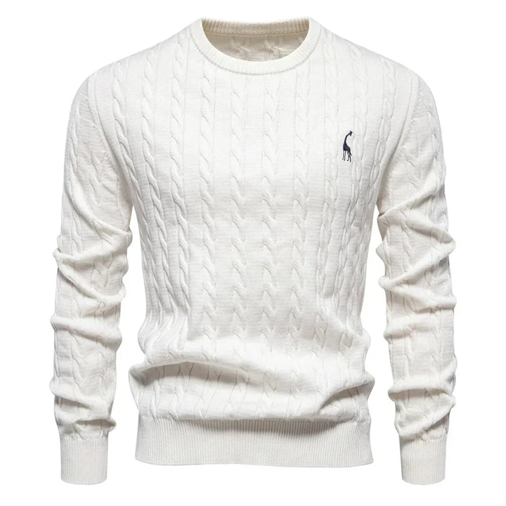 Falkner Strikkemoderne Herrepullover