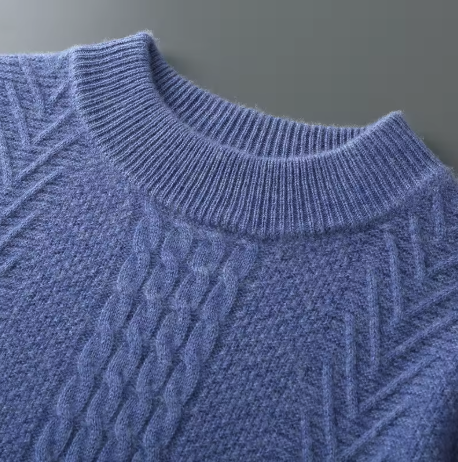 Mizar Mønstret Cashmere Sweater