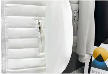 Elegant quilted bomuldsjakke