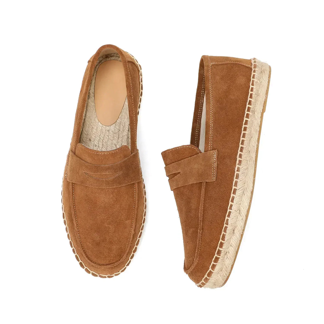 Elegant Suede Espadrillos