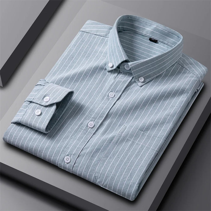 Mænds Chic Oxford Skjorte