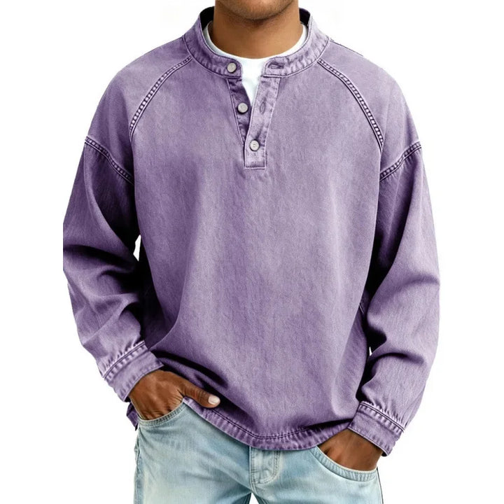 Stanley | Vintage Henley Skjorte