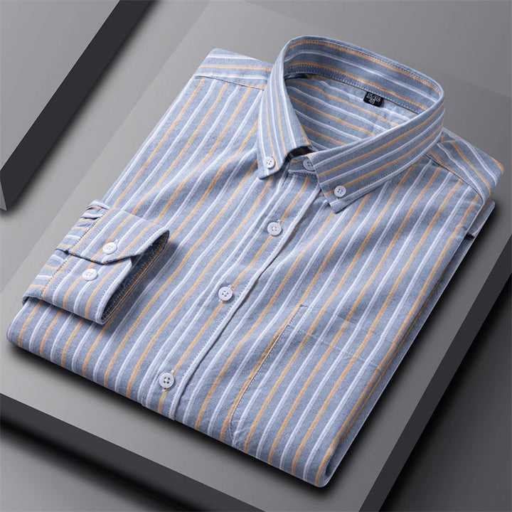 Mænds Chic Oxford Skjorte