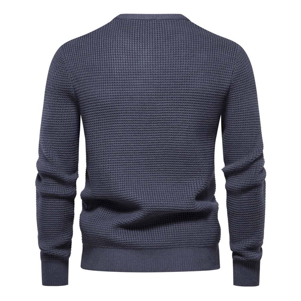 Drechsler Strik Casual Varm Herrepullover