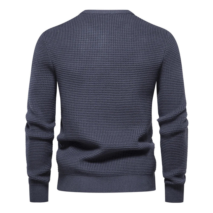 Drechsler Strik Casual Varm Herrepullover