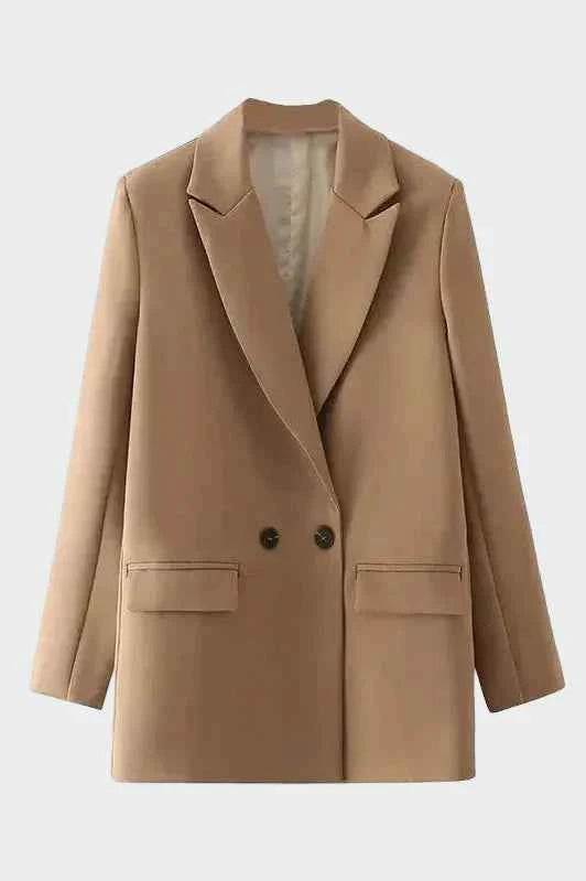 Oversized Blazer med Moderne Snit