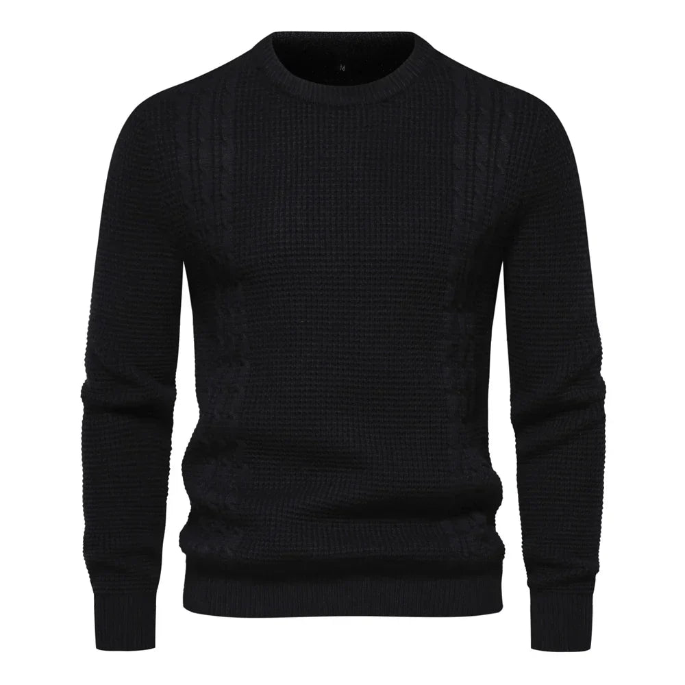Drechsler Strik Casual Varm Herrepullover