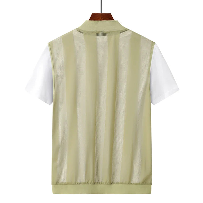 Ultra-tynd åndbar cardigan