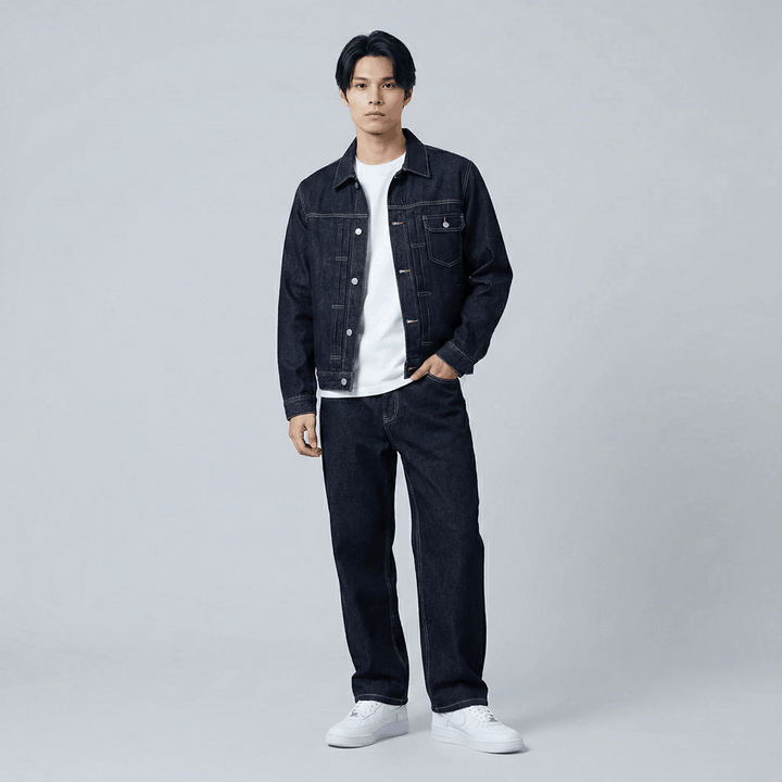 Shiro - Komplet japansk denim 14oz