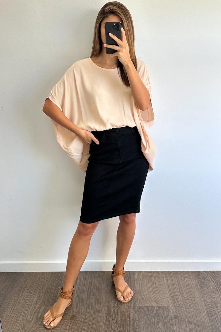 Sia Denim Nederdel