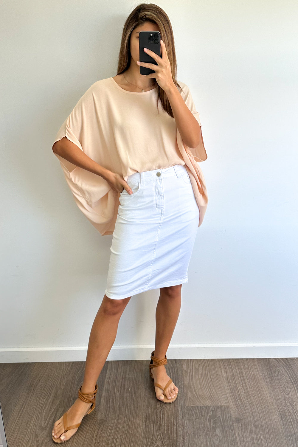 Sia Denim Nederdel