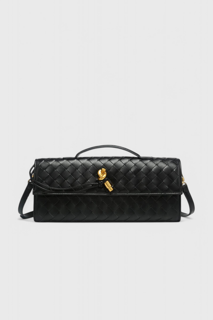 Pochette Melanie med Detalje af Guldsløjfe