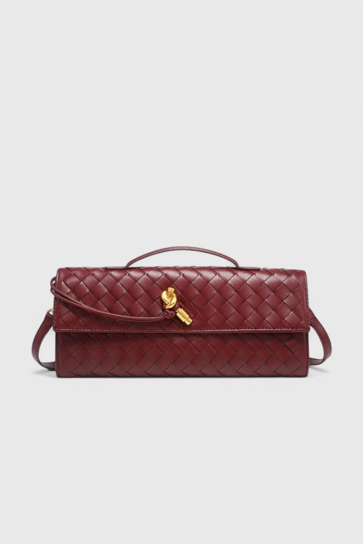 Pochette Melanie med Detalje af Guldsløjfe