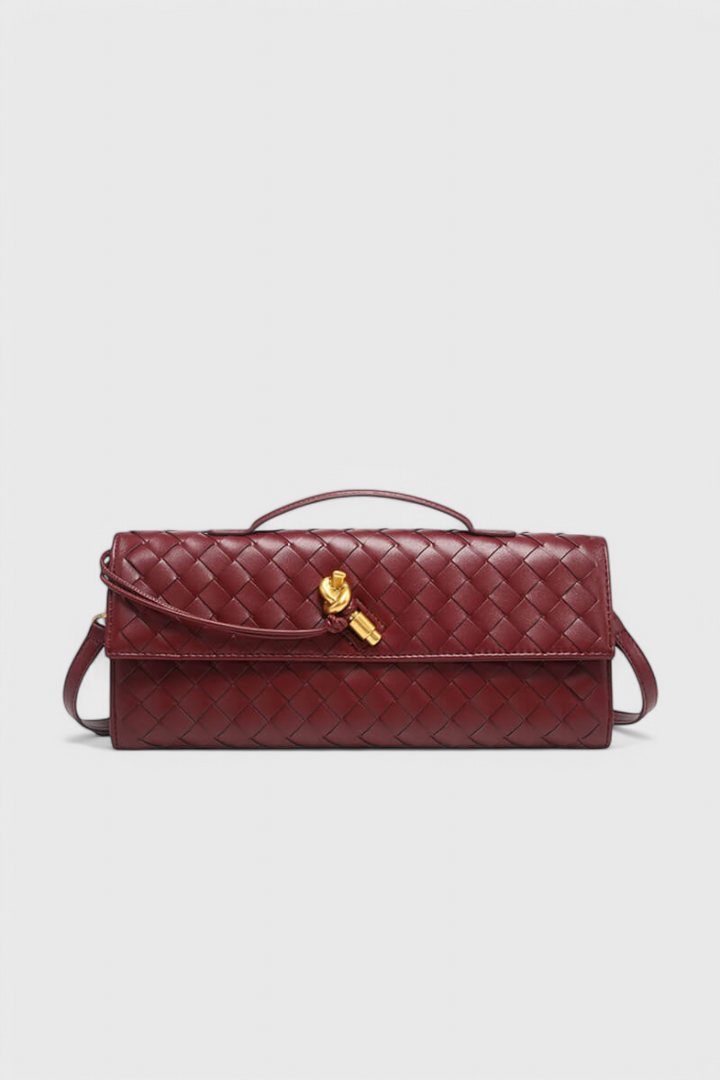 Pochette Melanie med Detalje af Guldsløjfe