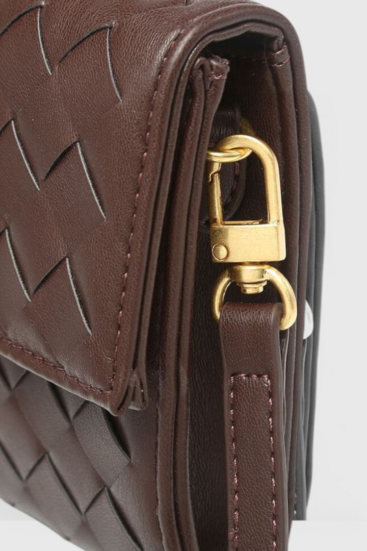 Pochette Melanie med Detalje af Guldsløjfe