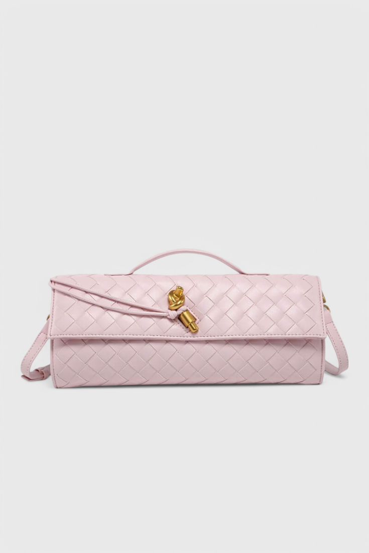 Pochette Melanie med Detalje af Guldsløjfe