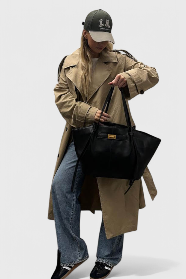 Clio Taske med Klassisk Struktur