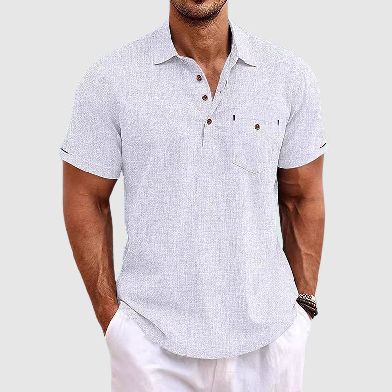 Linned Polo T-shirt
