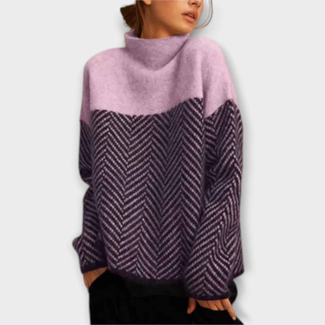 Maeve - Blødt Sweater med Høj Hals