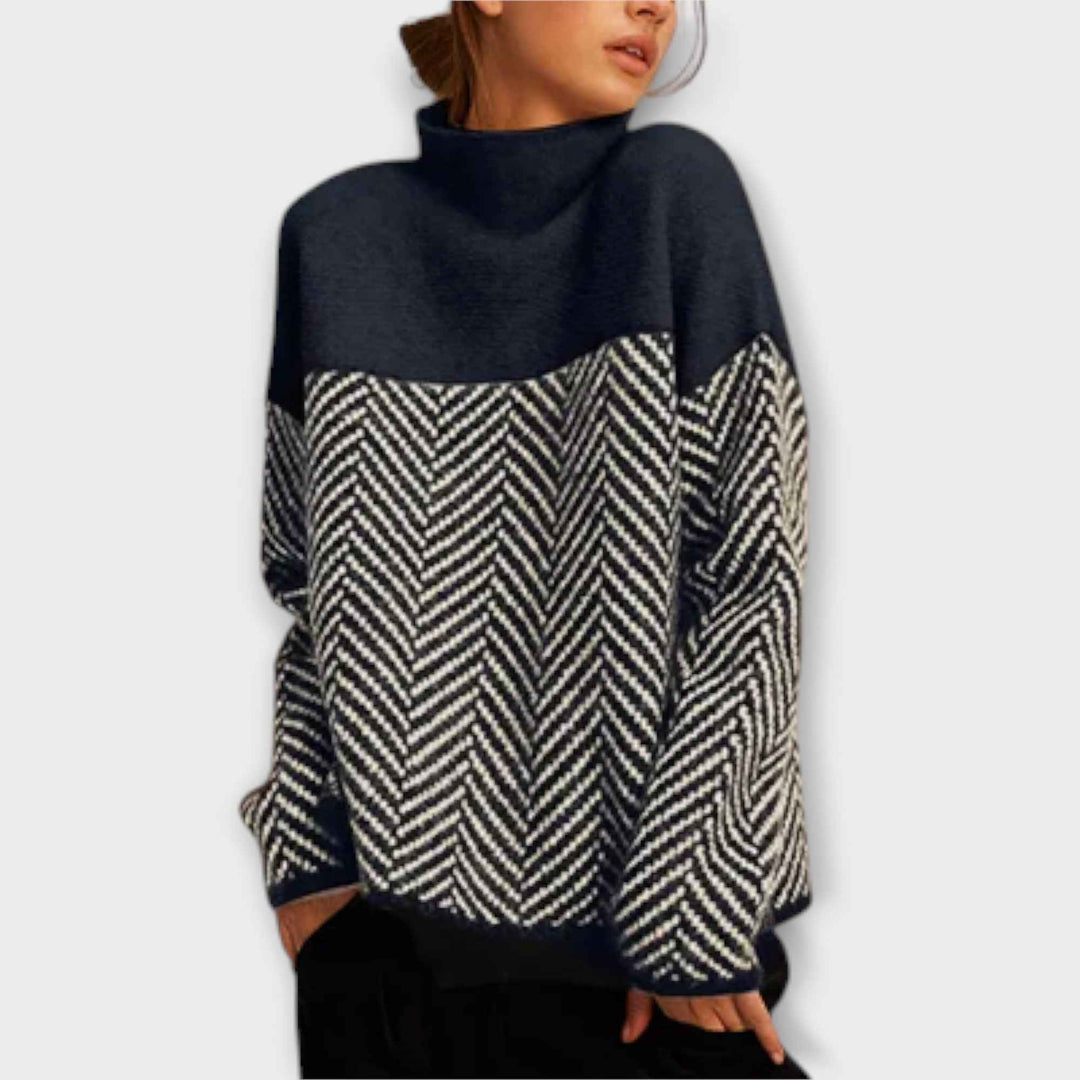 Maeve - Blødt Sweater med Høj Hals