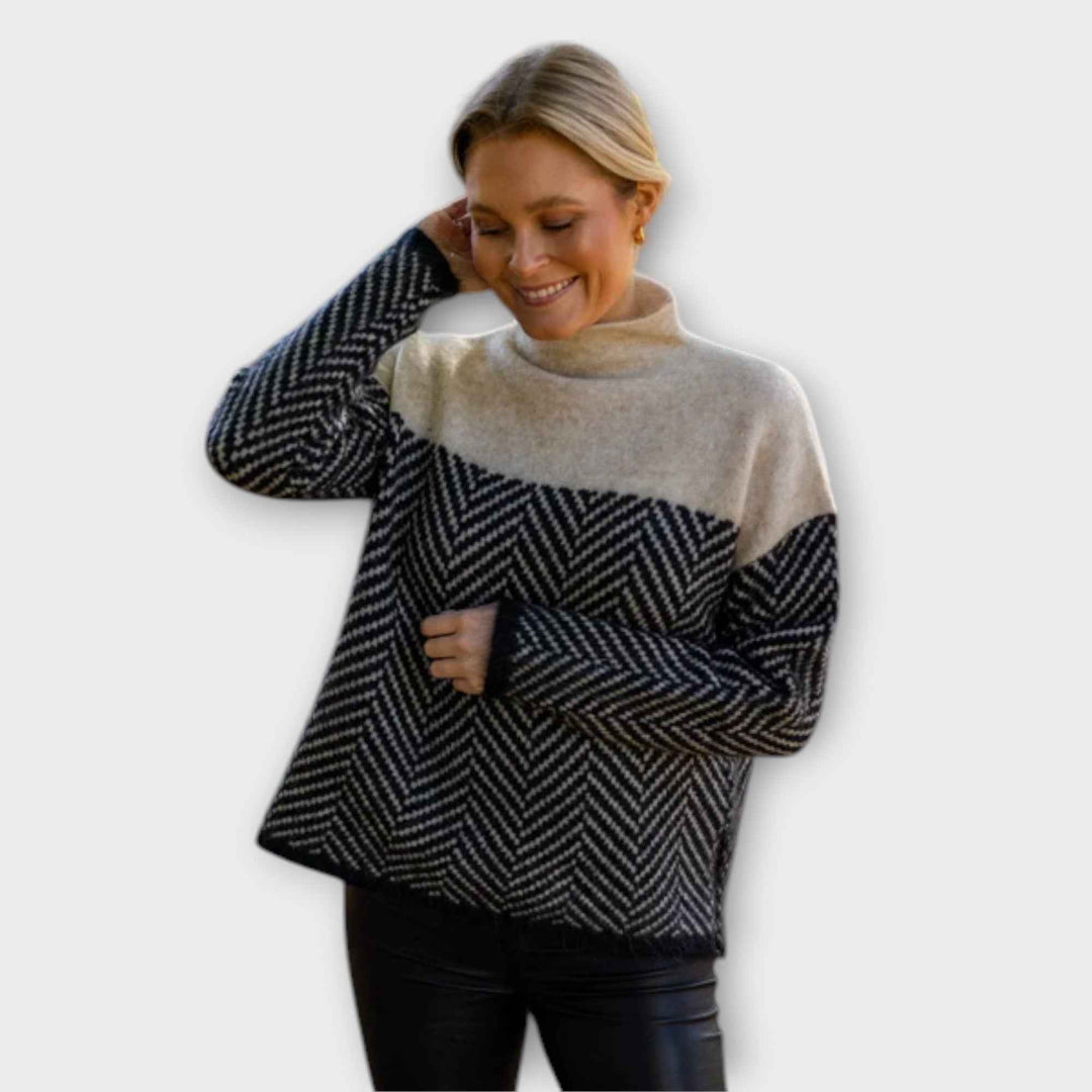 Maeve - Blødt Sweater med Høj Hals
