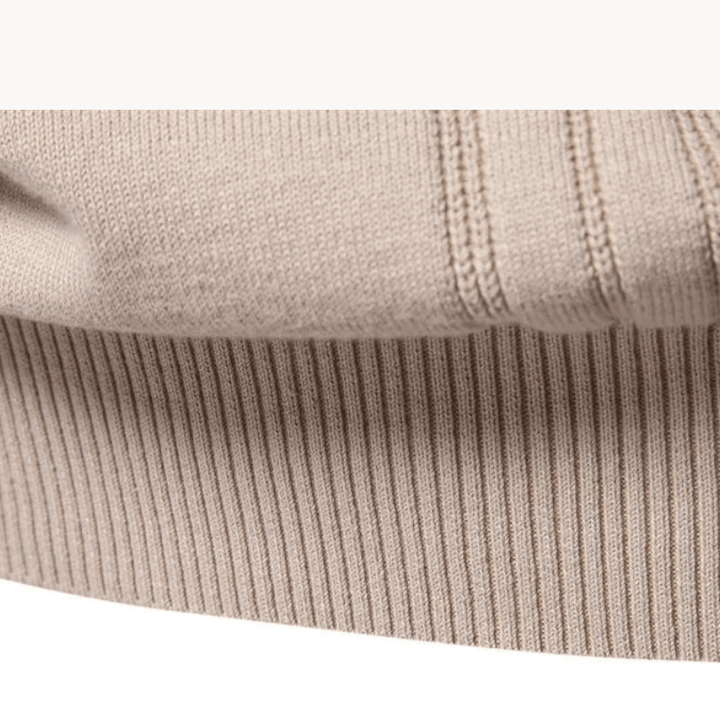 Burkhard Stilfuld herrepullover med ternedesign