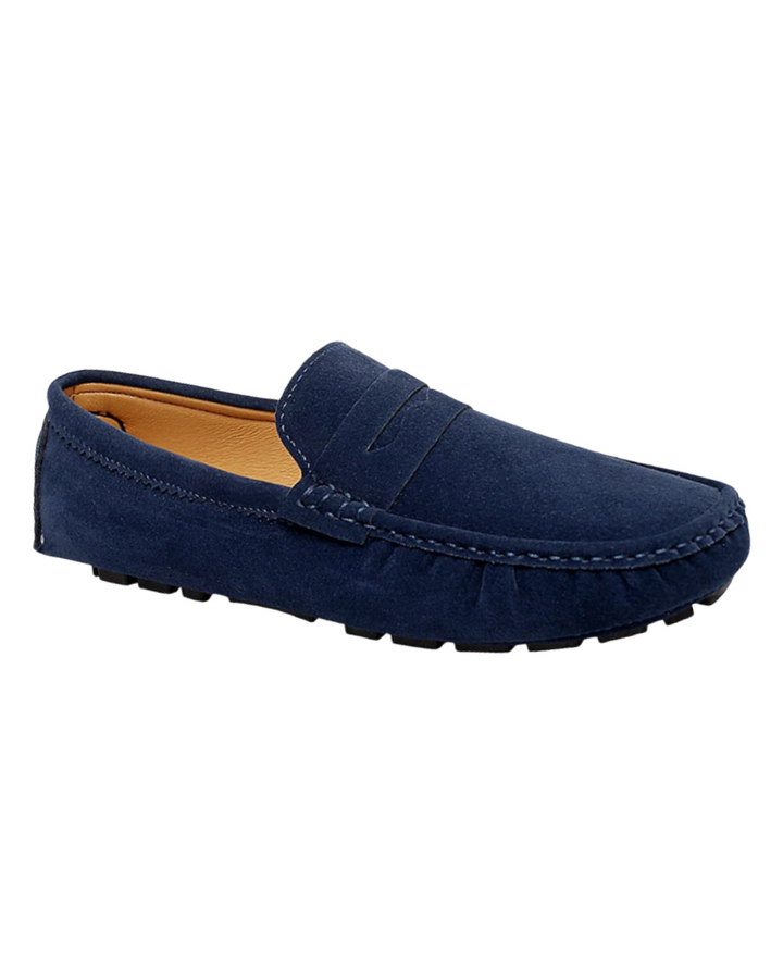 Suede Båd Loafers
