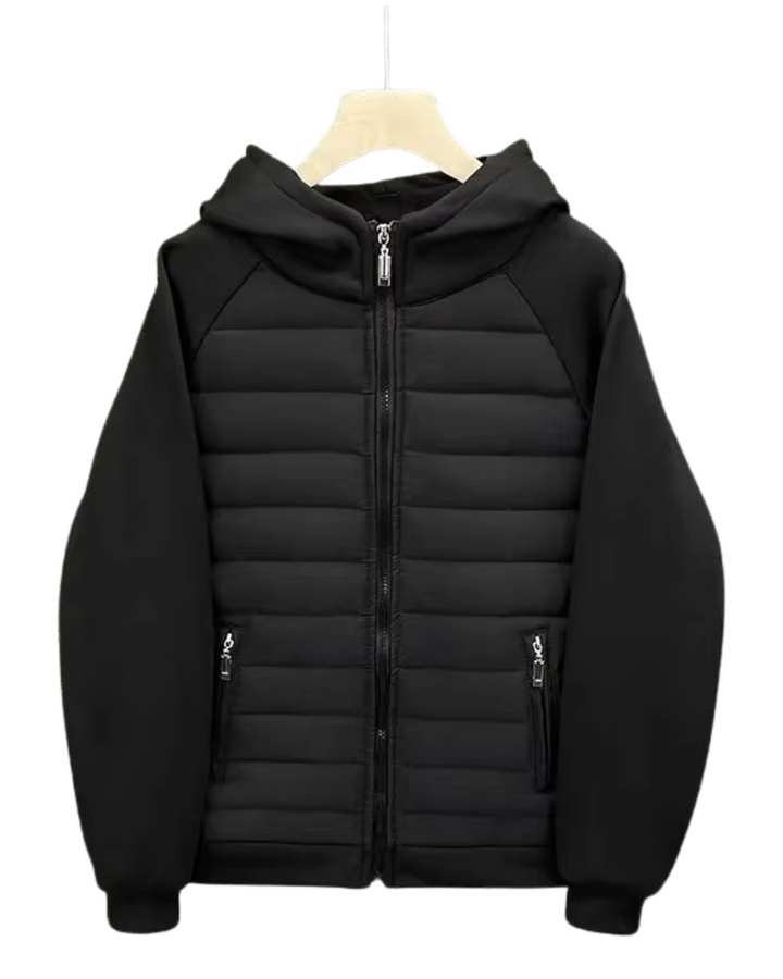 Elegant quilted bomuldsjakke
