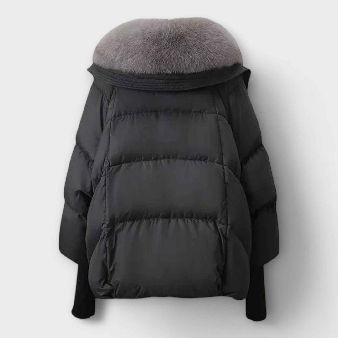 Lusina - Elegant Jakke med Pels