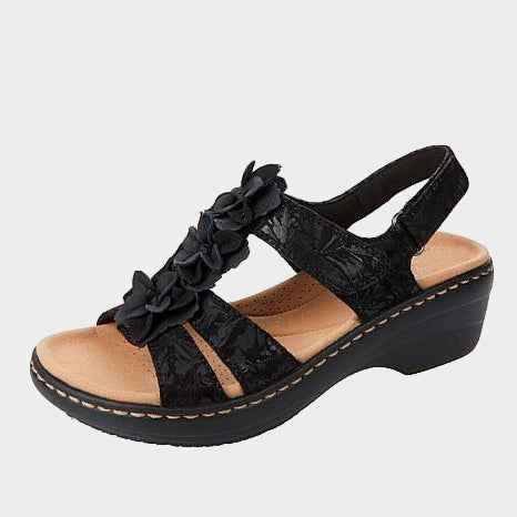 Sandaler Bordeaux – ortopædiske