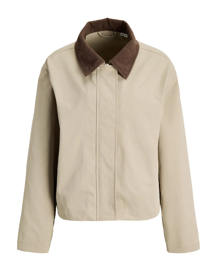 WILMA kort trenchcoat, beige