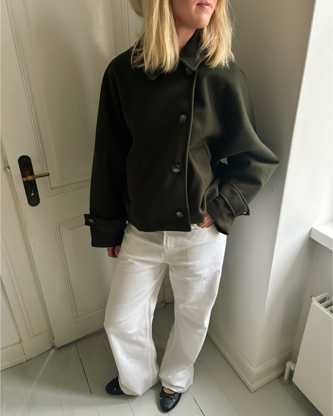 ZORA jakke, kaki