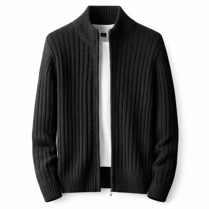 Leo – Strukturierte Strickjacke