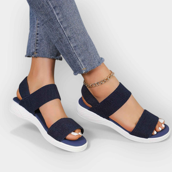 Komfortable Elastiske Sandaler
