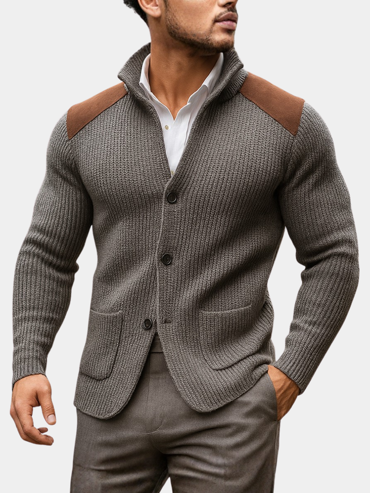 SKAGEN SIGNATURE  Strukturstrikket Herreblazer