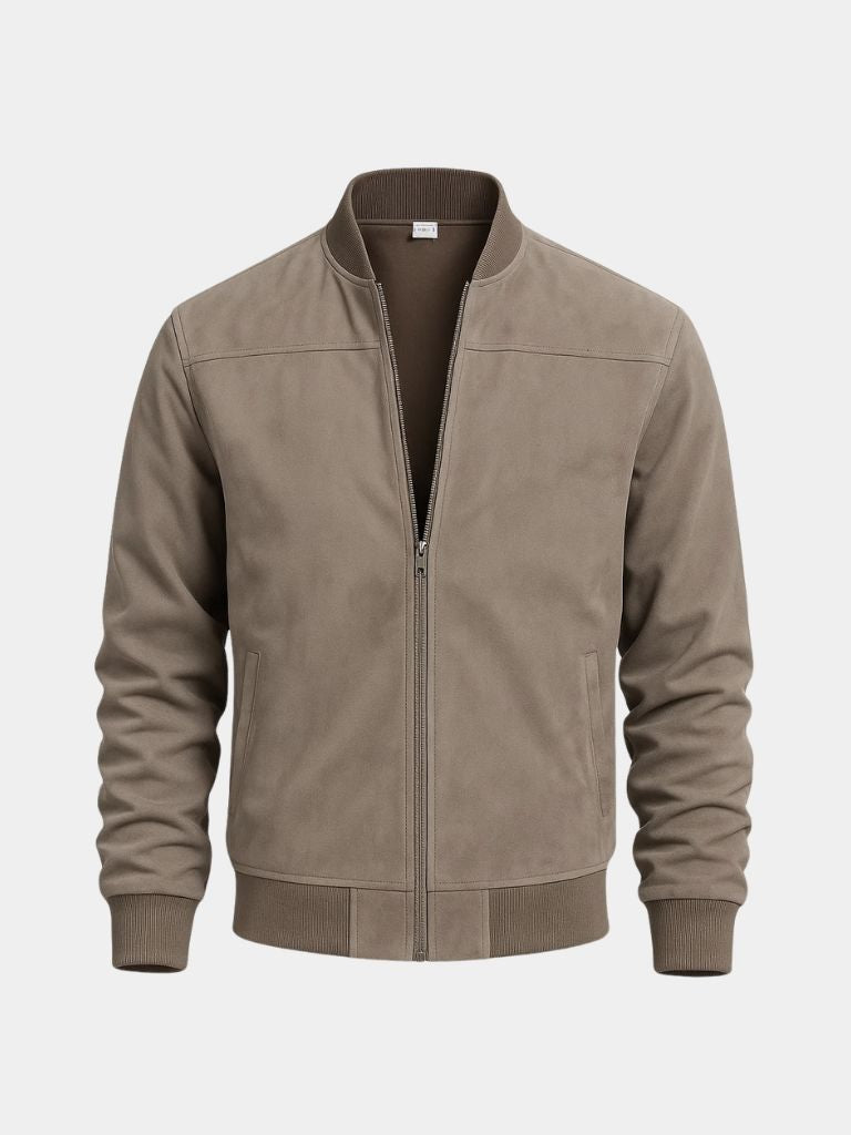 Elegant Suede Jakke