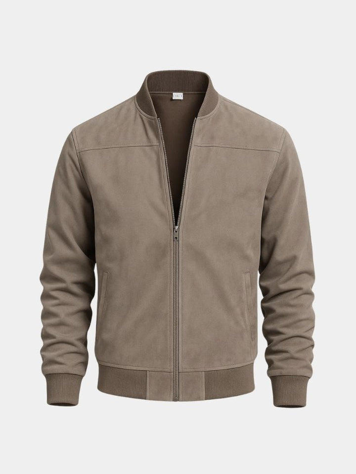 Elegant Suede Jakke