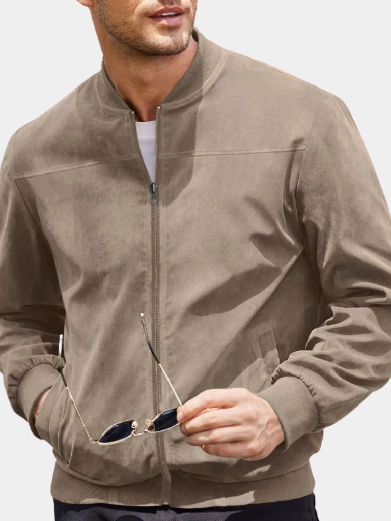 Elegant Suede Jakke