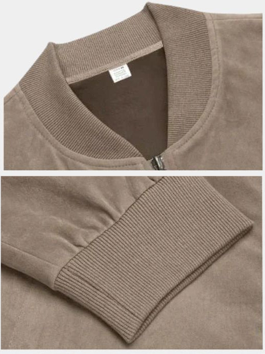 Elegant Suede Jakke
