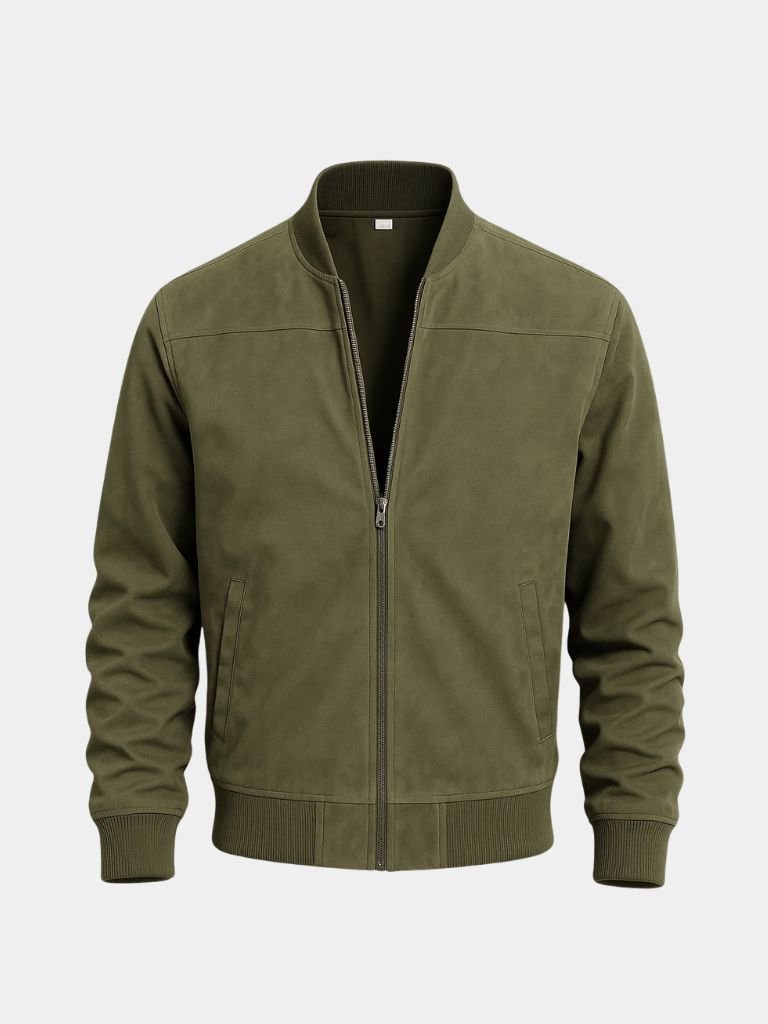 Elegant Suede Jakke