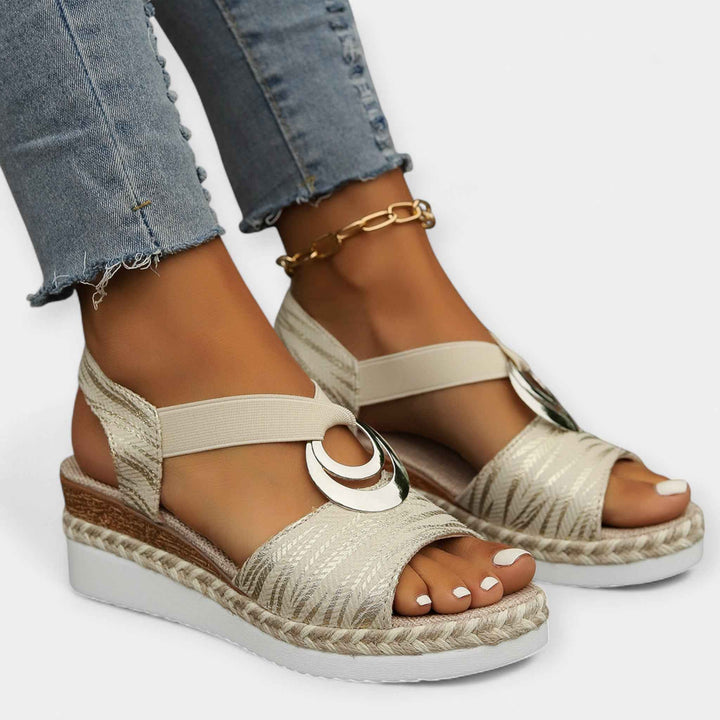 Romerske Sandaler med Flet