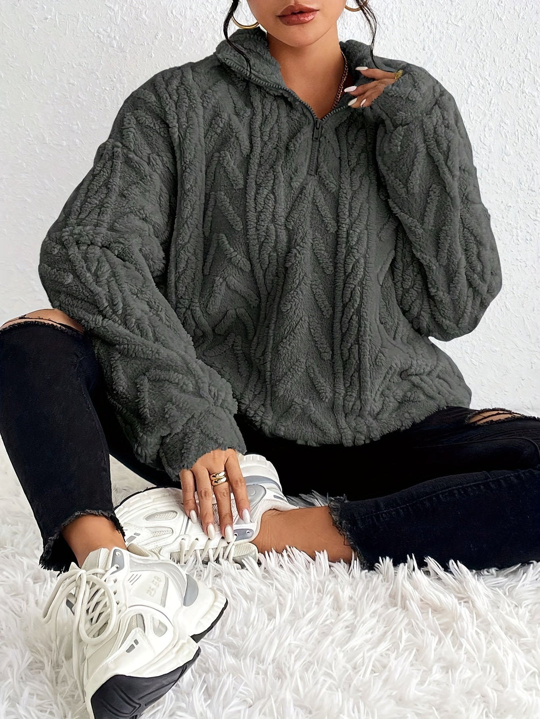 Elegant Fleece Trøje