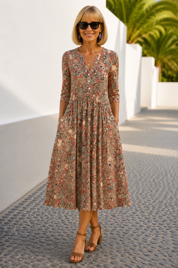 Constance | V-Hals Kjole