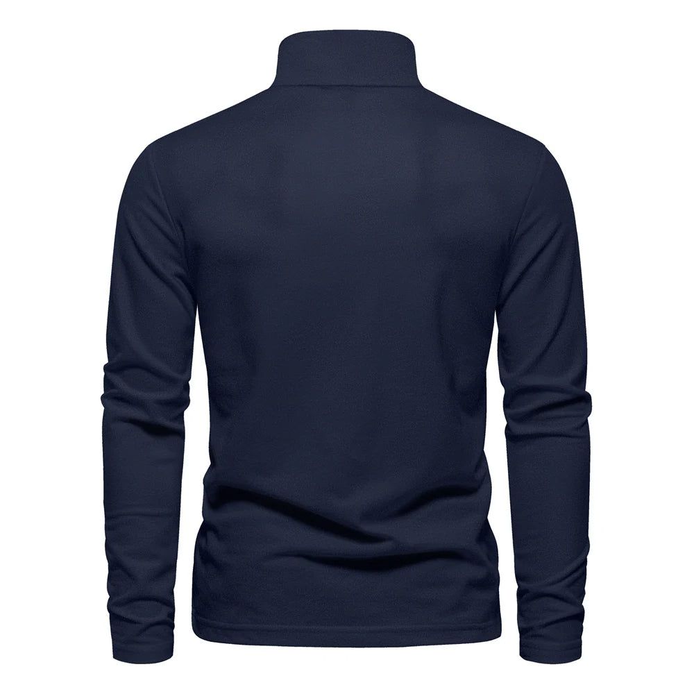 Casual Langærmet Polo Shirt