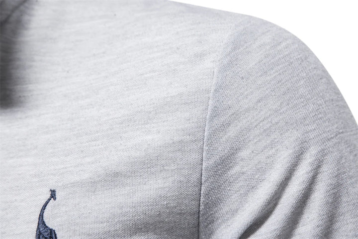 Casual Langærmet Polo Shirt