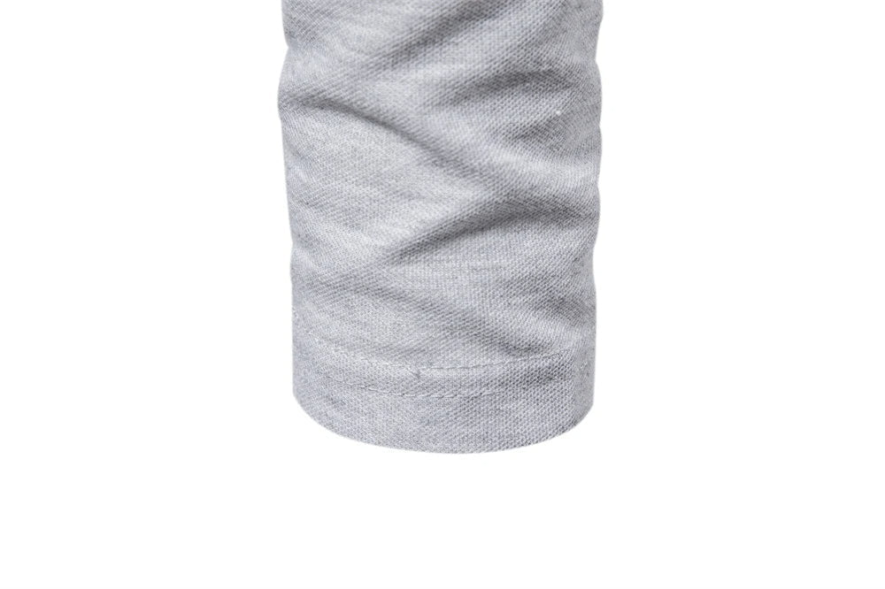 Casual Langærmet Polo Shirt