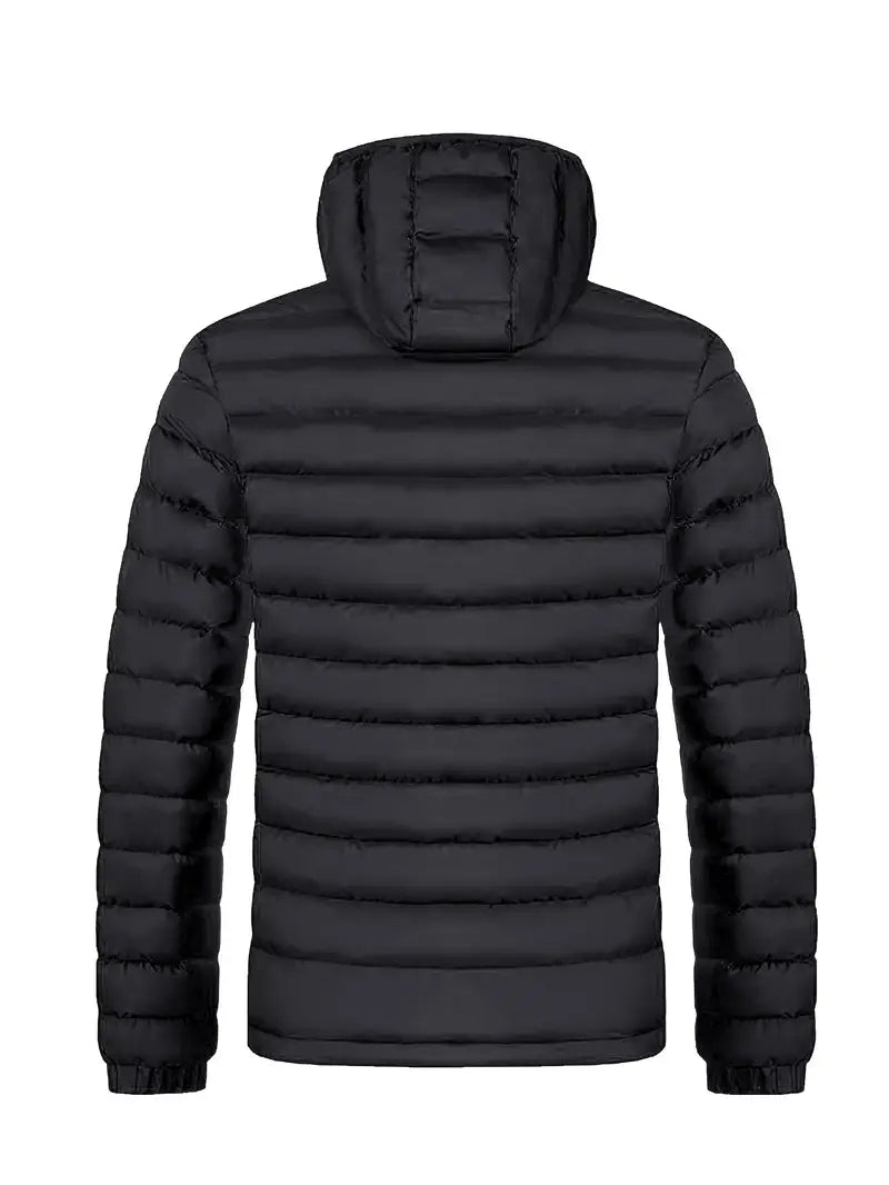 Elegant jakke med hætte