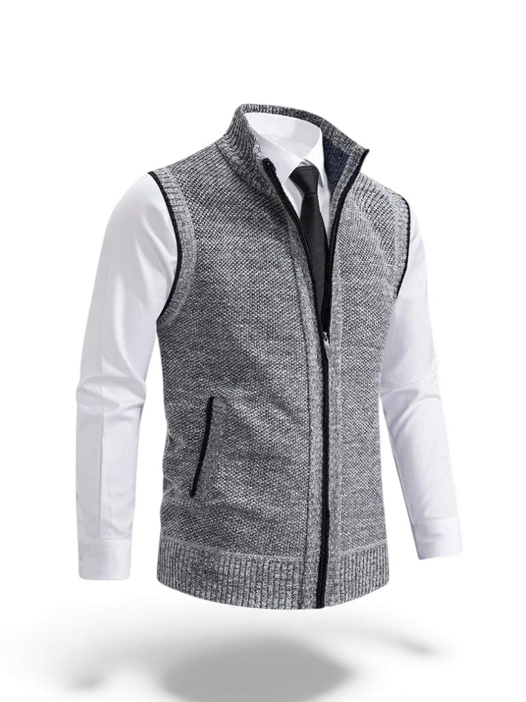 NordLuxe | Strikgilet med Lynlås